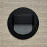Black Round LED Wall Stair Light Integrator Ladder Light IT-043 Black