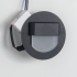 Black Round LED Wall Stair Light Integrator Ladder Light IT-043 Black