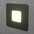 Square Step Light Black LED Indoor Lighting Integrator IT-725-Black