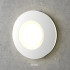 White Round Recessed LED Wall Stair Light