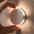 White Round LED Wall Light Integrator OREOL IT-022 WH