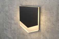 Black LED Wall Stair Light Integrator IT-782-Black Down