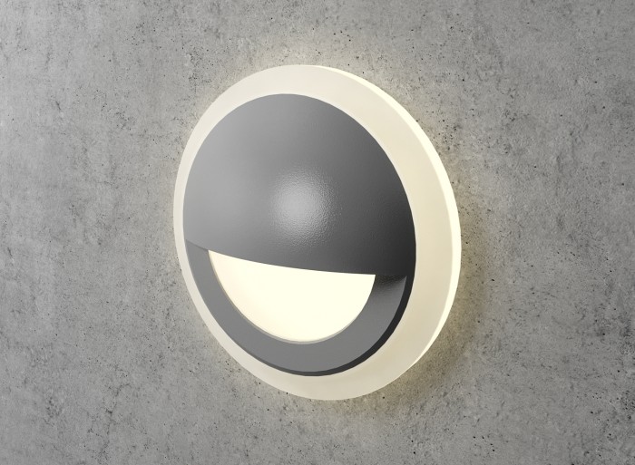 Integrator IT-704 GR AURA Gray LED Step Stair Light