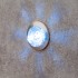 Chrome Round LED Wall Light Prism Integrator · Stairs Light · IT-769-Chrome