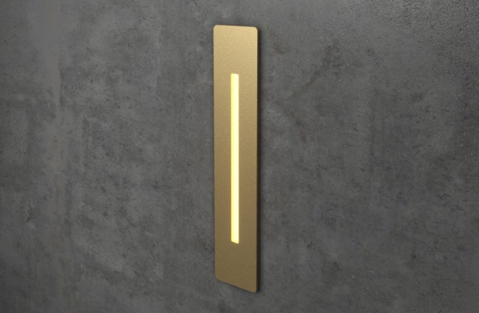 Integrator IT-728 Gold LED Step Light Stair Light