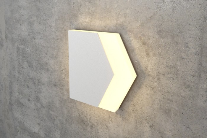 White Wall Stair Light Integrator IT-781-White Right
