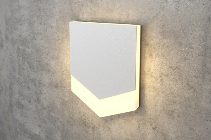 White Wall Stair Light Integrator IT-782-White Down