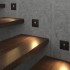 Integrator IT-762-BL DIRECT Black LED Step Light Stair Light
