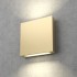 Gold Square Step Light Aluminium LED 3W 3000K Integrator Duo IT-002